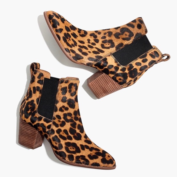 Madewell Shoes - Madewell Regan Leopard Boots